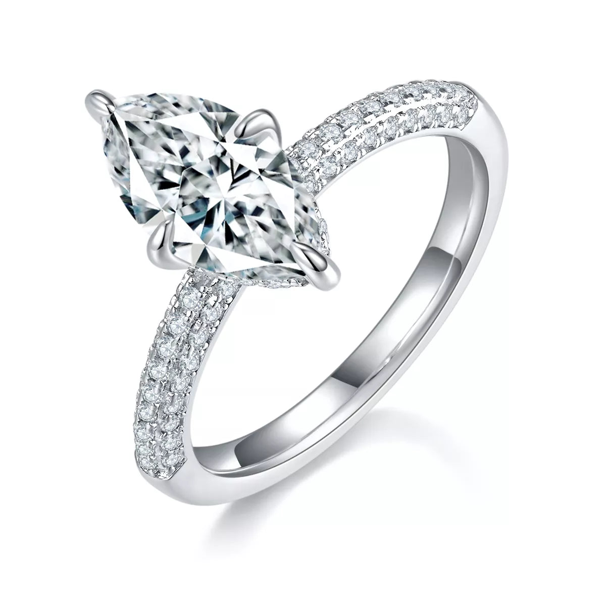 plated band on a 925 silver ring.