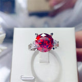 5 Carat Moissanite 925 Sterling Silver Ring