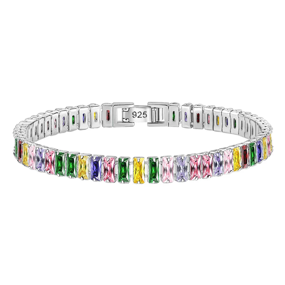 Midnight Spark Classic Tennis Bracelet