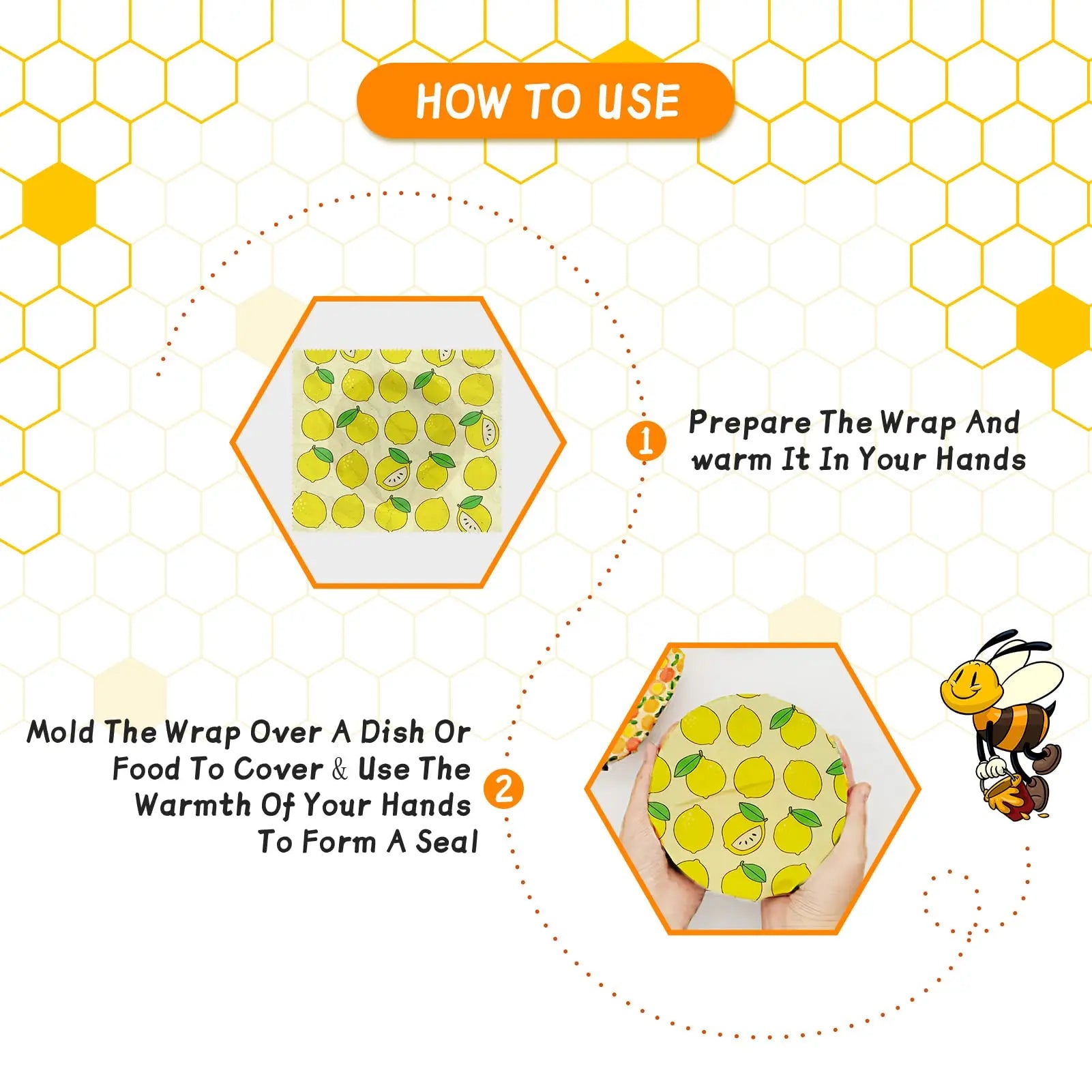 EverSeal Reusable Beeswax Food Wraps