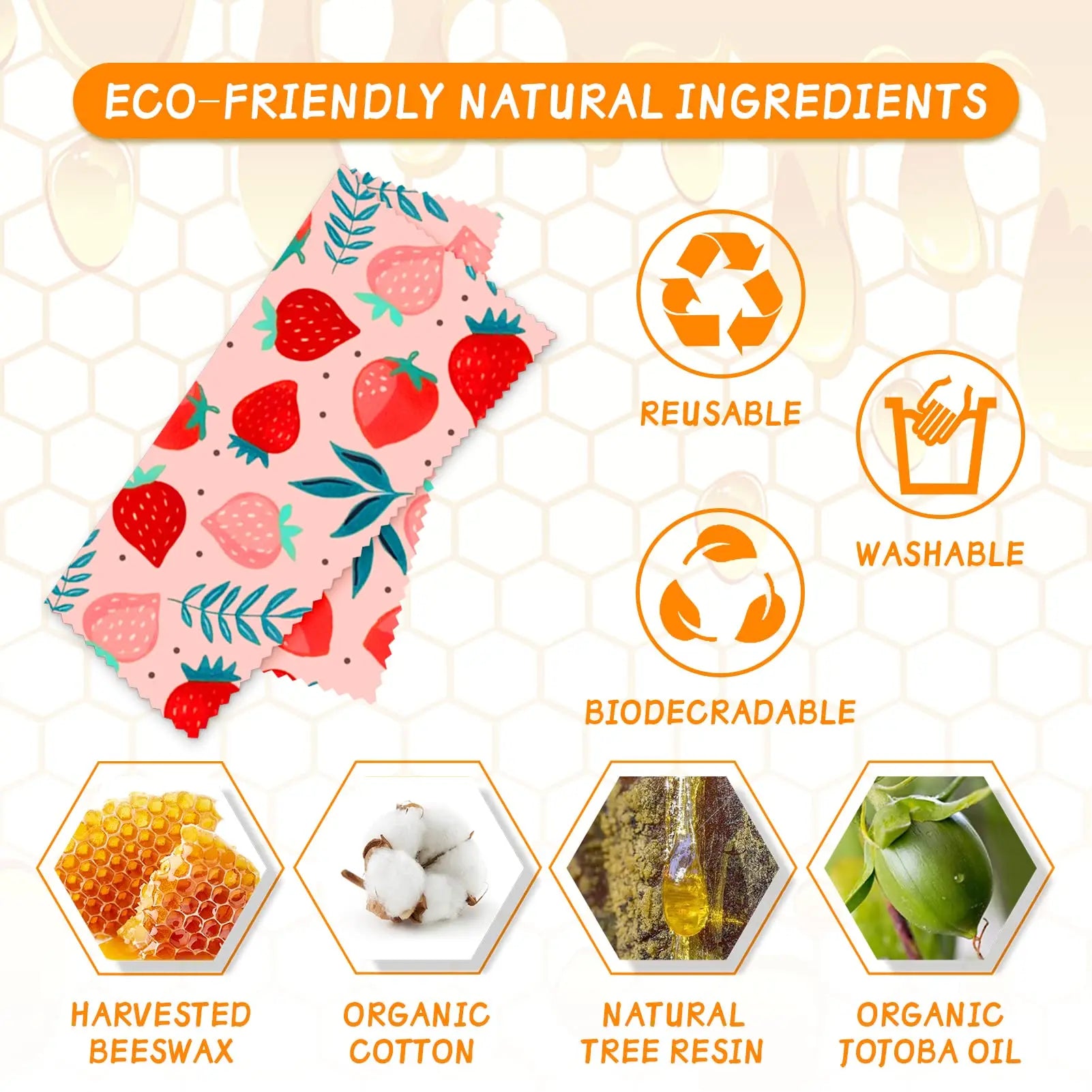 EverSeal Reusable Beeswax Food Wraps