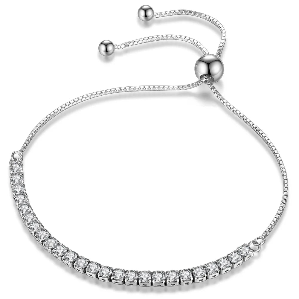 Midnight Spark Classic Tennis Bracelet