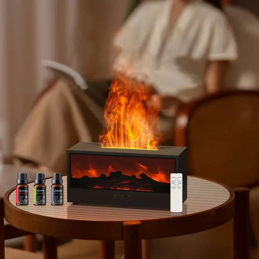 CozyGlow Desktop Fireplace
