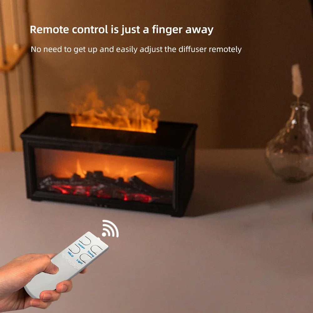 CozyGlow Desktop Fireplace