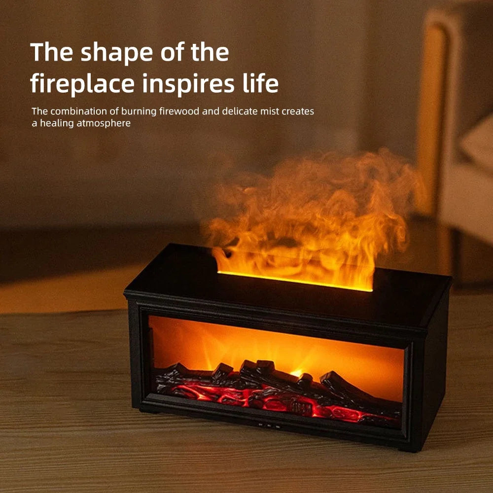 CozyGlow Desktop Fireplace