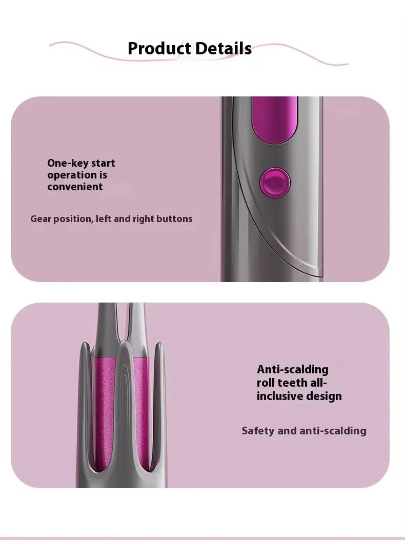 AutoCurl Pro Rotating Hair Curler